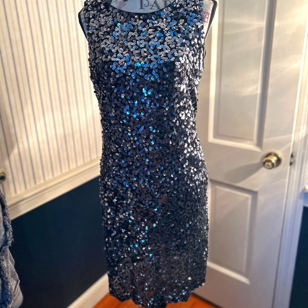Pisarro Nights from Nordstroms Size 12 Black Cocktail Dress